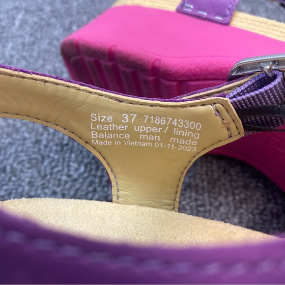 Dansko Roxie Women's Sandals Rainbow Milled Nubuck Strappy Comfort Vibrant 37 - Picture 8 of 10